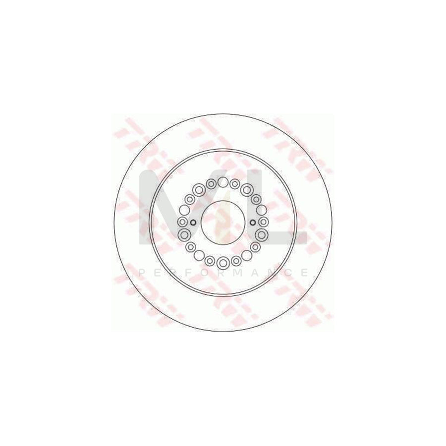TRW DF4289 Brake Disc Vented | ML Performance Car Parts
