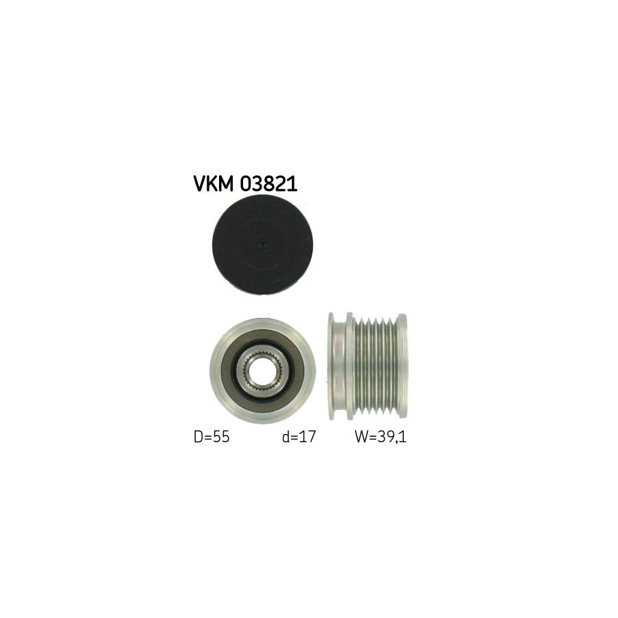 Skf Vkm 03821 Alternator Freewheel Clutch | ML Performance US Car Parts