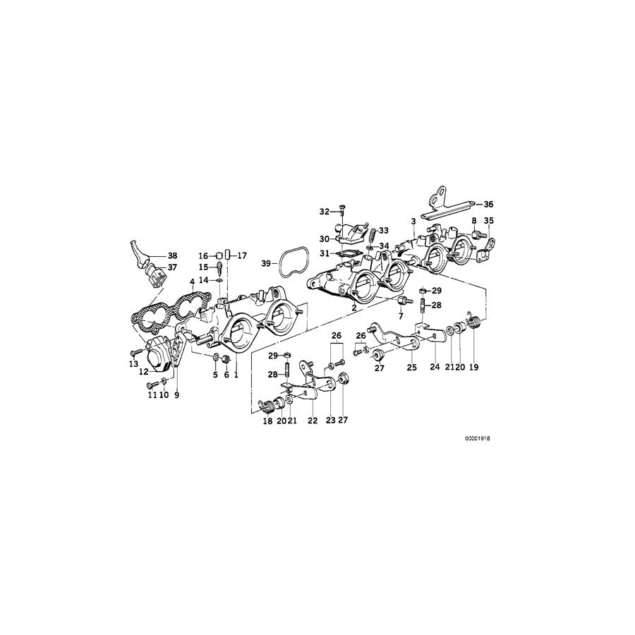 Genuine BMW 13541315081 E28 E24 Gasket Asbestos Free (Inc. M5) | ML Performance UK Car Parts