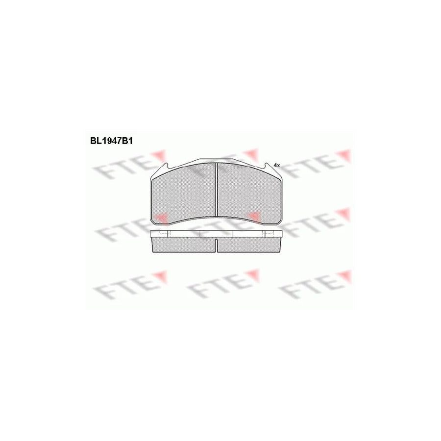 FTE Bl1947B1 Brake Pad Set
