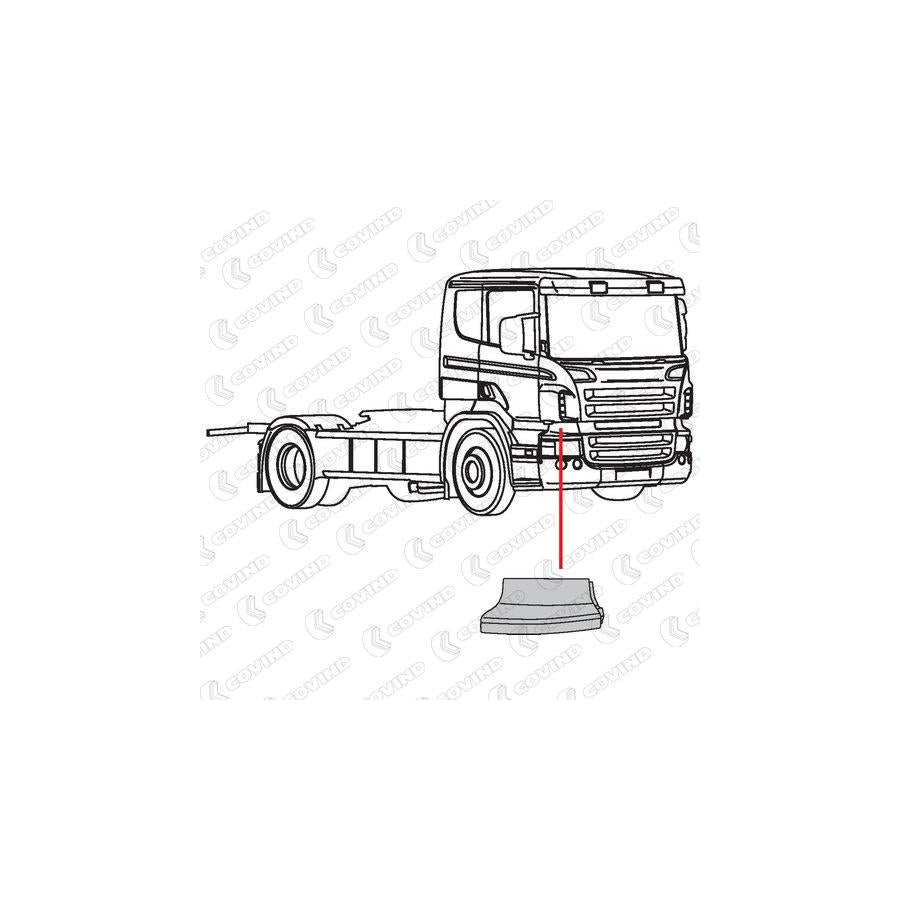 Covind Scp/158 Cap, Headlight