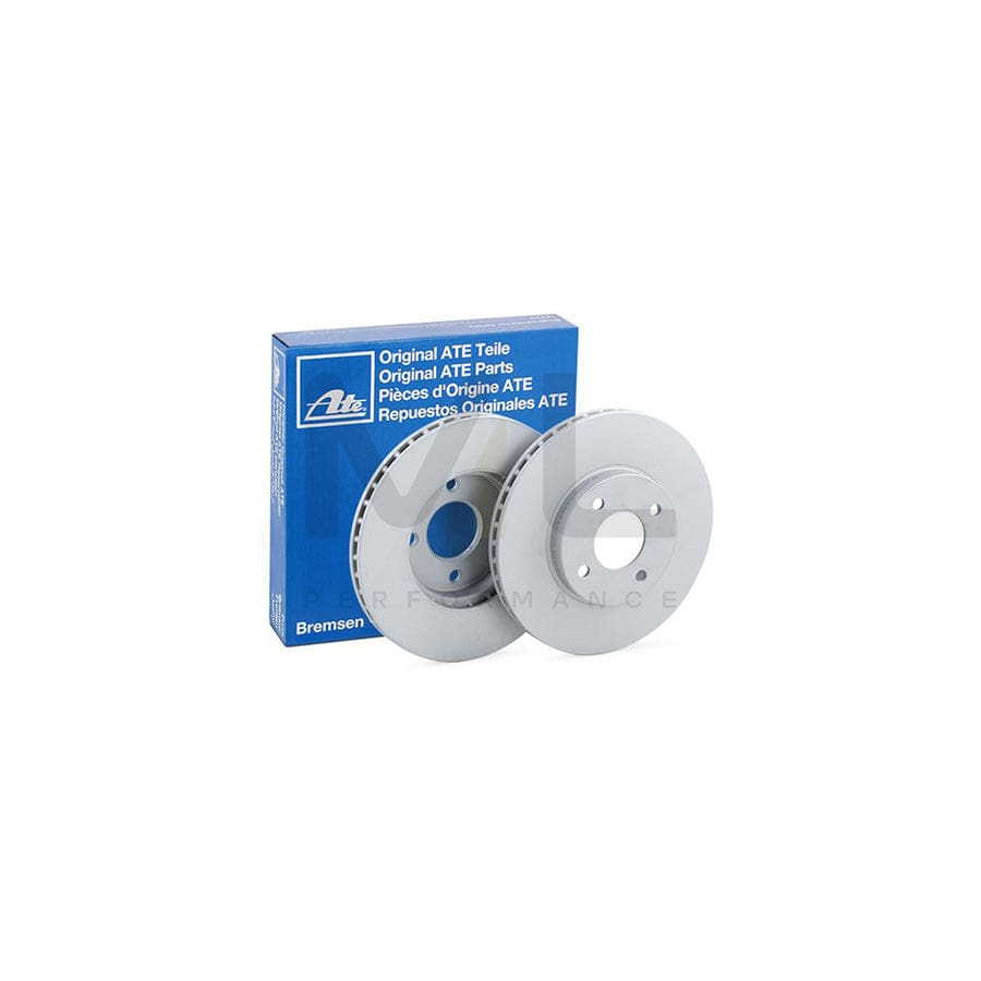 ATE 24.0122-0277.1 Brake Disc Vented, Coated - 1 piece