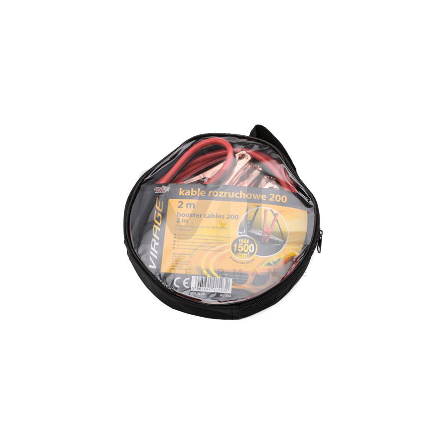 VIRAGE 94-035 Jump leads with overvoltage protection, 200A