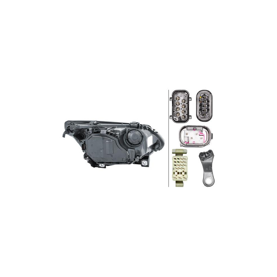 Hella 1EL 160 287-011 Headlight For BMW 5 Series