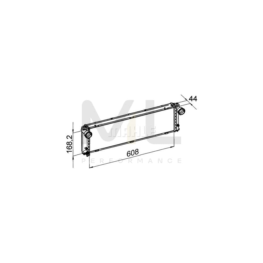 MAHLE ORIGINAL CR 1394 000P Engine radiator for PORSCHE 911 Brazed cooling fins | ML Performance Car Parts