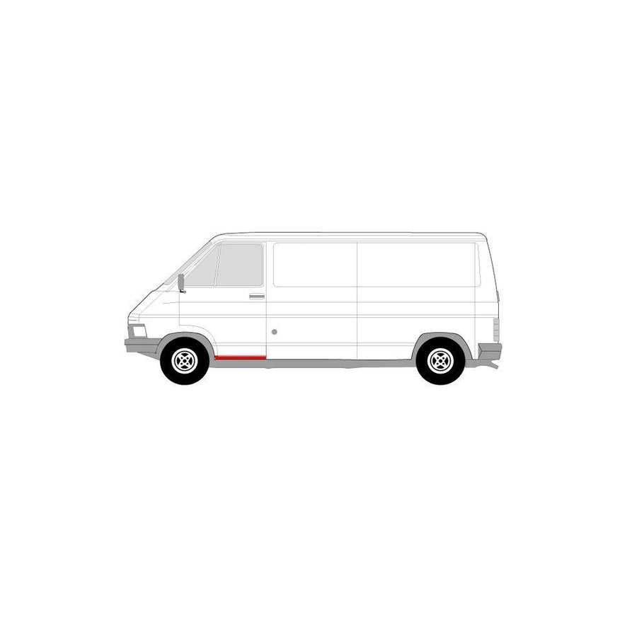 Blic 6505-06-6061051P Rocker Panel For Renault Trafic
