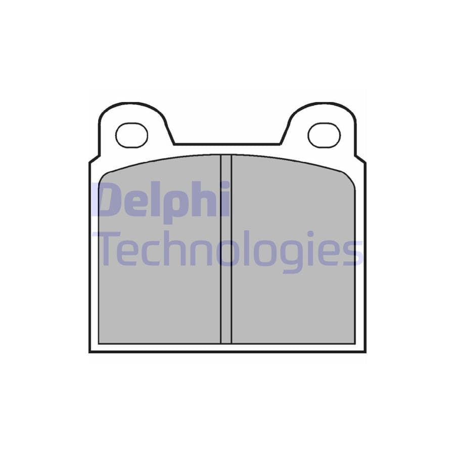 Delphi Lp20 Brake Pad Set
