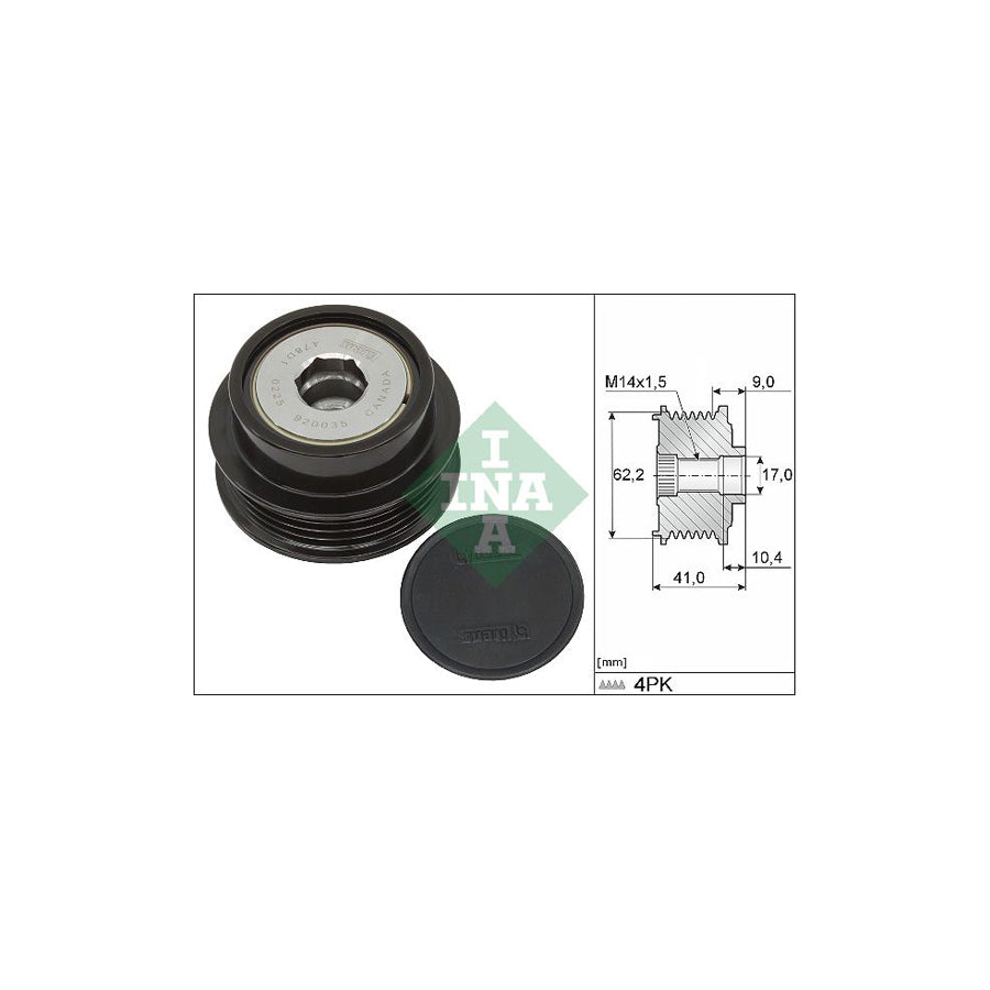 Ina 535 0338 10 Alternator Freewheel Clutch | ML Performance US Car Parts