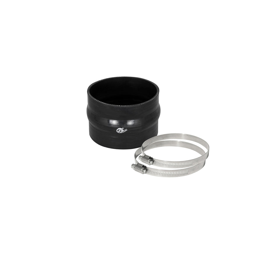 aFe 59-00041 (4 IN ID x 3 IN L) Straight Coupler w/ Hump - Black Replacement Coupling Kit | ML Performance US Car Parts