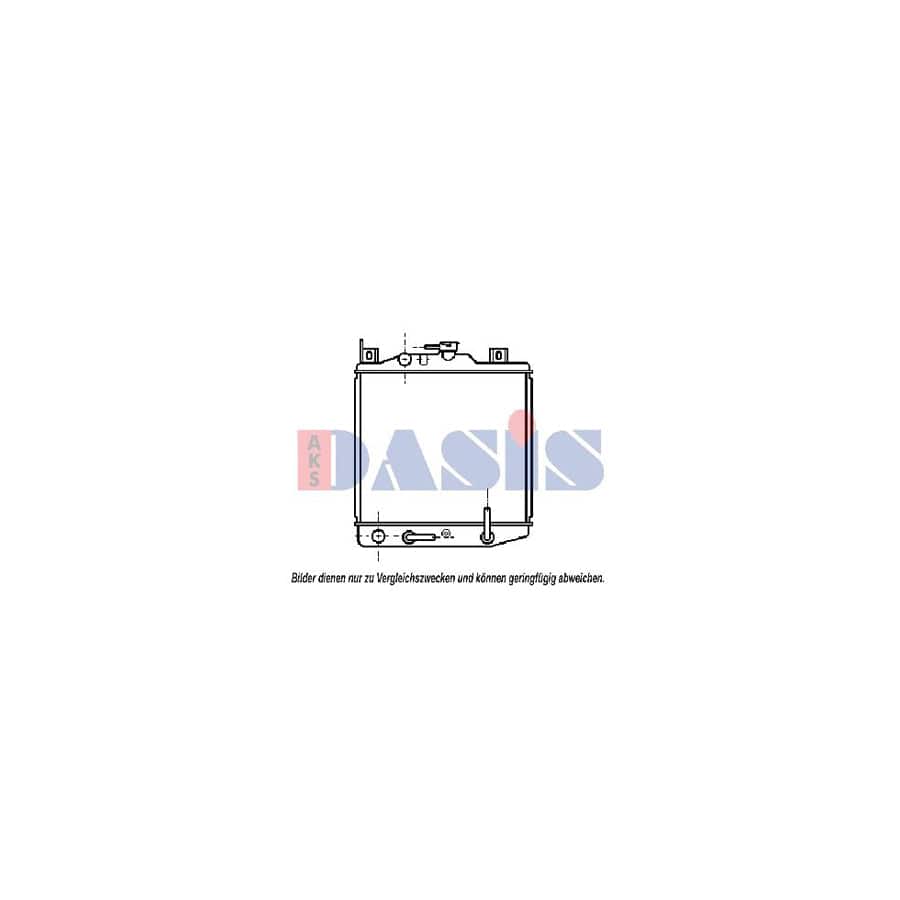 AKS Dasis 320330N Engine Radiator for Suzuki Swift II Hatchback (Ea, Ma)