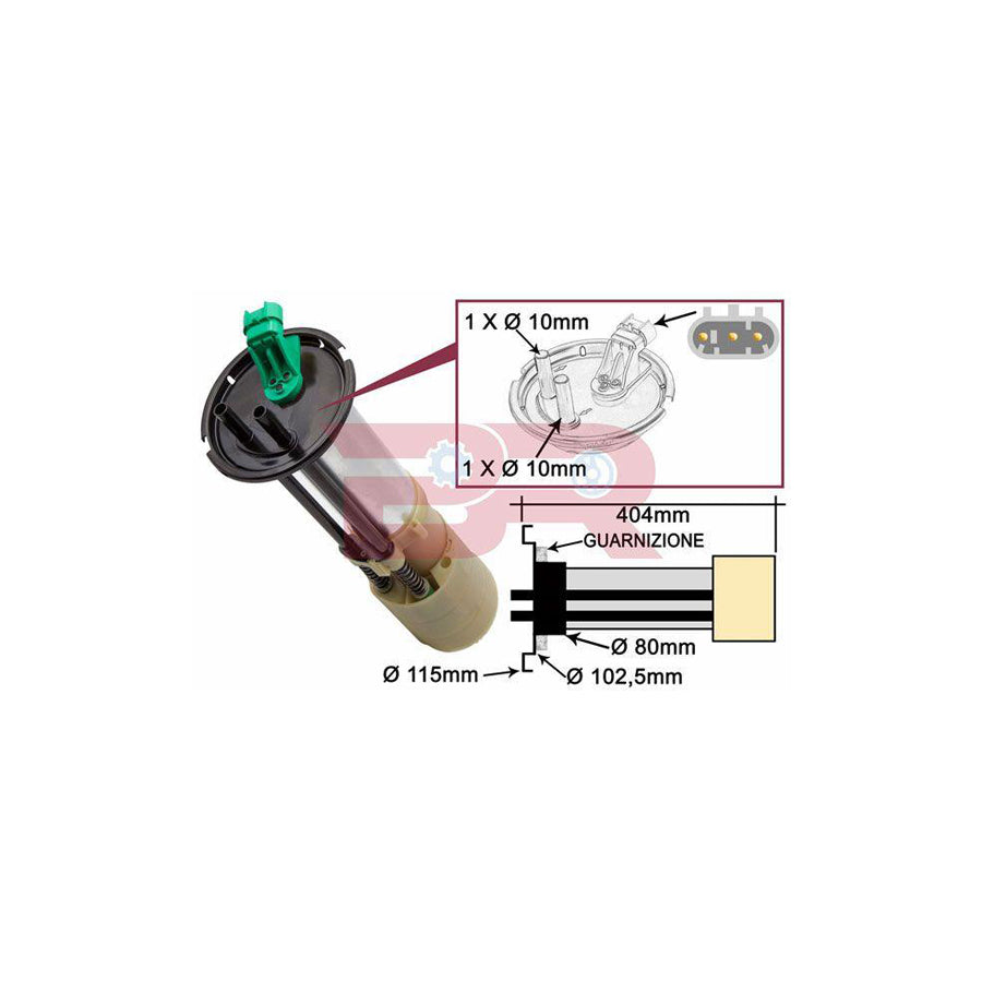 Botto Ricambi Brm5434 Fuel Level Sensor