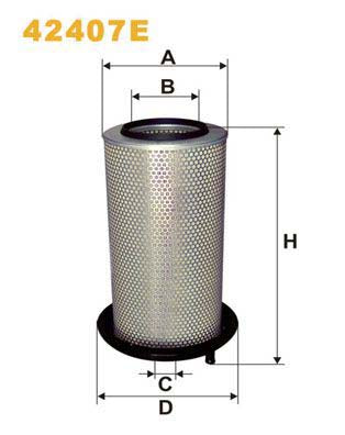 WIX Filters 42407E Air Filter
