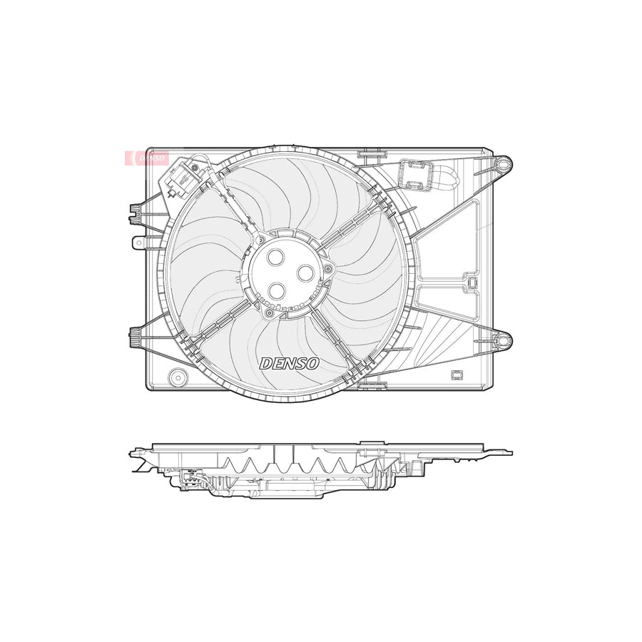DENSO DER15006 Fan, Radiator