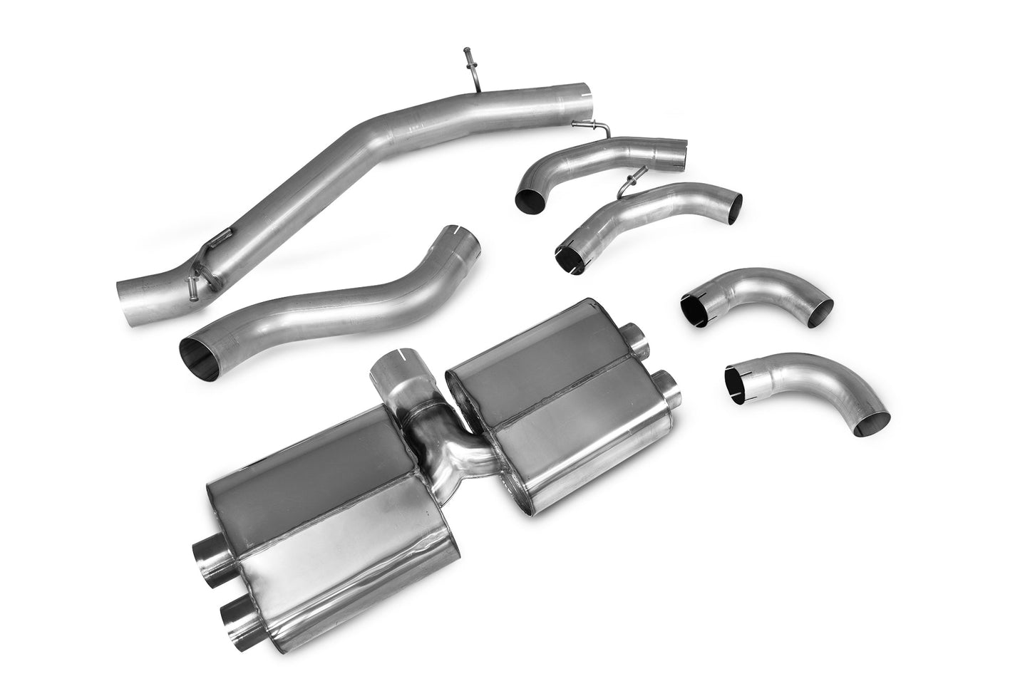 Scorpion SAU094CF Audi S3 8Y Resonated Cat/Gpf Back System | ML Performance US US