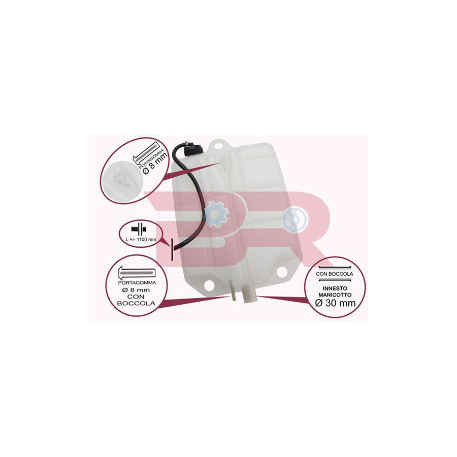 Botto Ricambi Brac6670 Coolant Expansion Tank