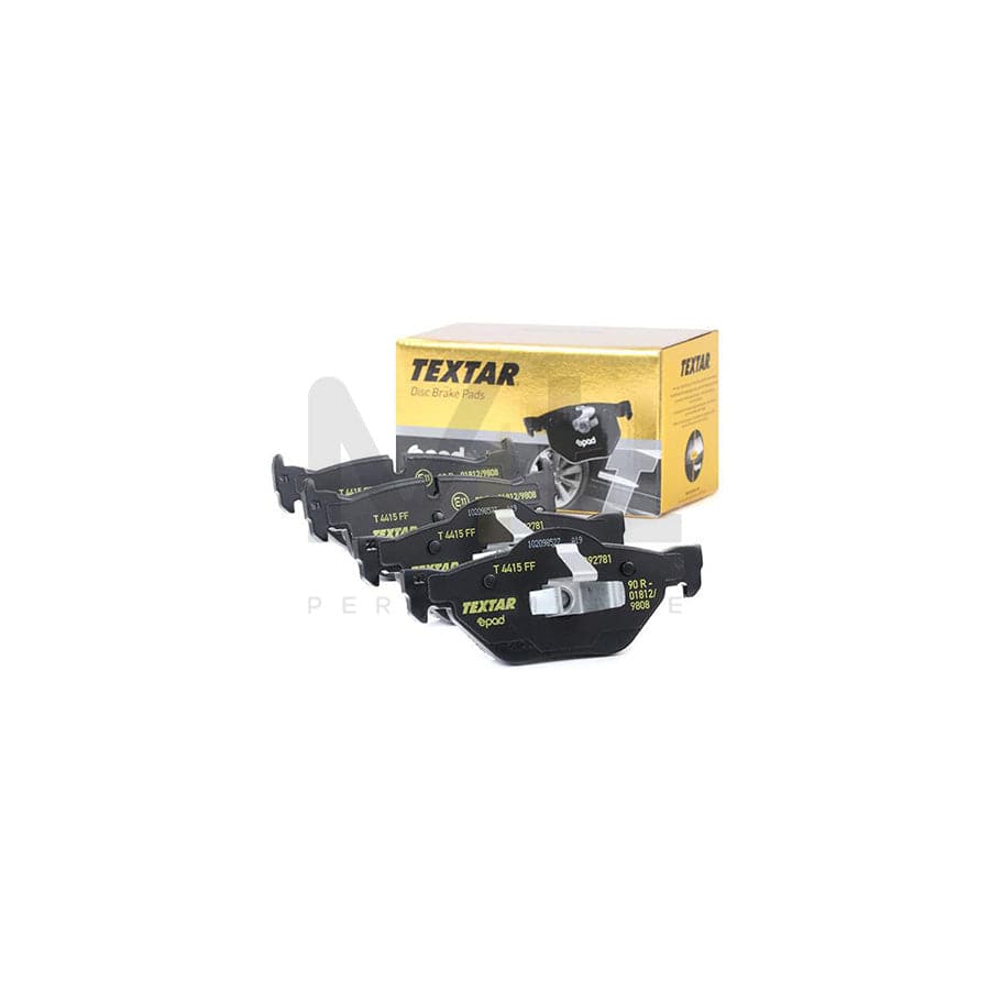 TEXTAR epad 2392781 Brake pad set prepared for wear indicator | ML Performance Car Parts