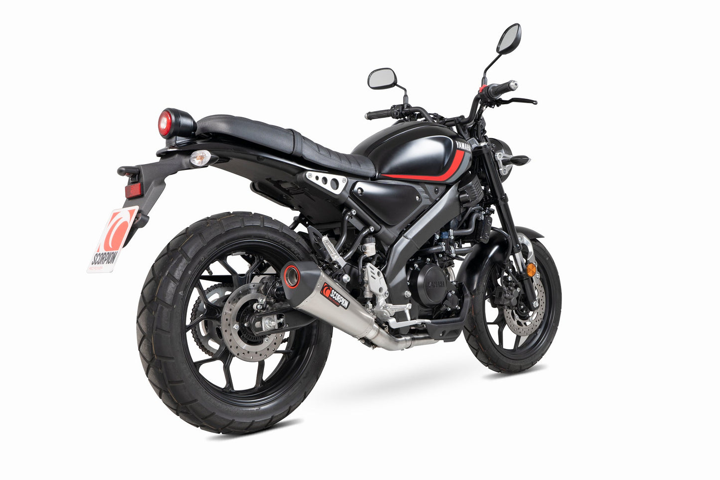 Scorpion RYA117SYSTEO Yamaha XSR-125 Serket Taper Full System - Titanium Sleeve | ML Performance US US