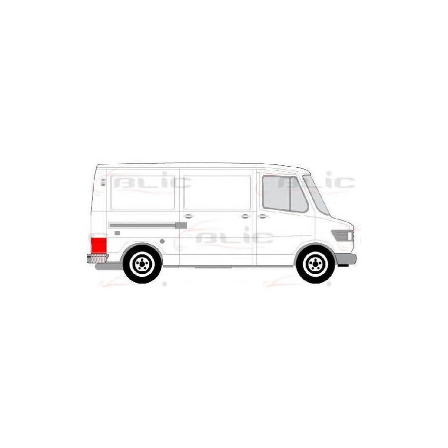 Blic 6504-03-3545704P Rear Panel