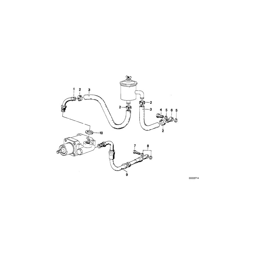 Genuine BMW 32411117188 E12 E23 Connector (Inc. 732i, 520i & 728) | ML Performance US Car Parts