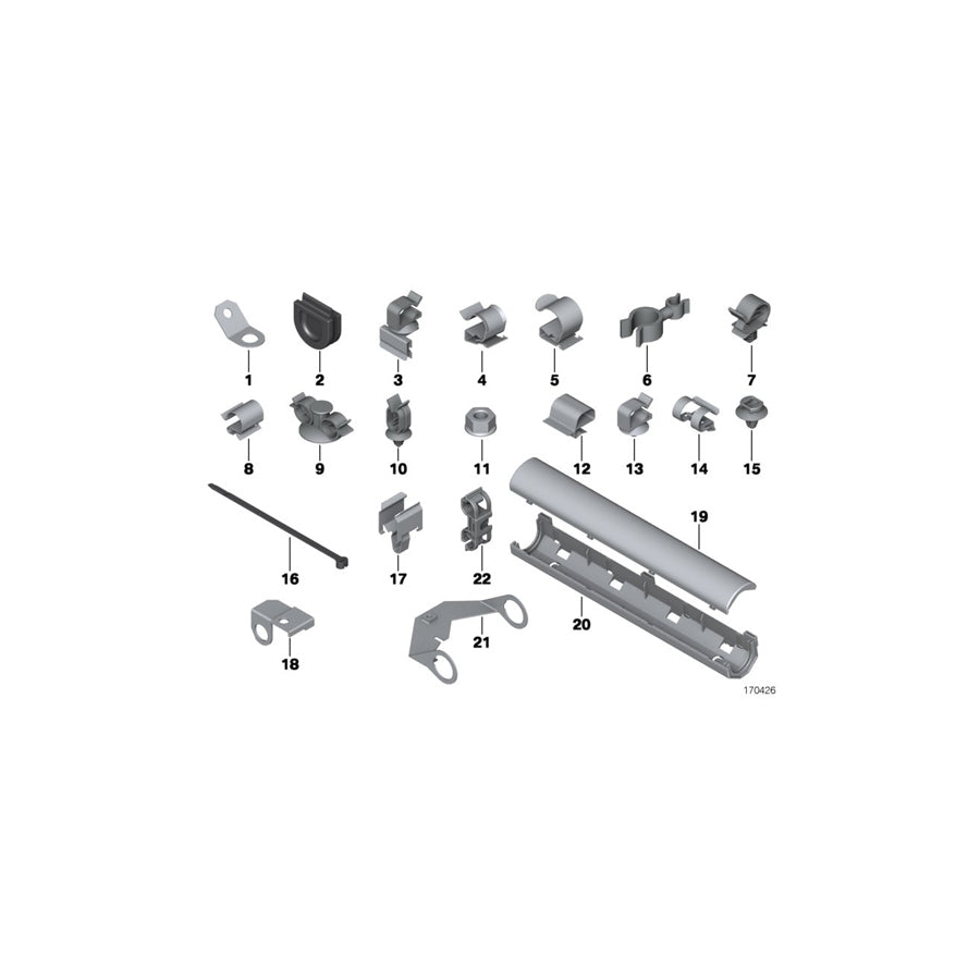Genuine BMW 12141742758 E46 E85 E36 Bracket (Inc. 316i, 316g & 325td) | ML Performance US Car Parts