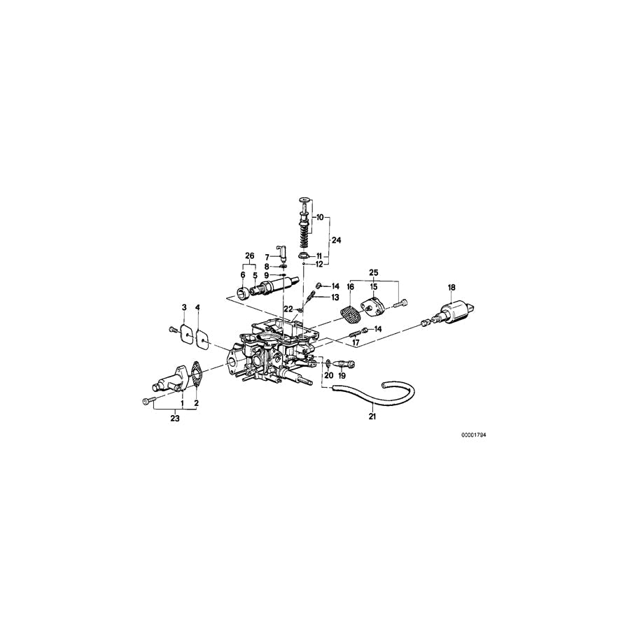 Genuine BMW 13111276932 E21 E28 E12 Gasket (Inc. 518, 316 & 315) | ML Performance US Car Parts