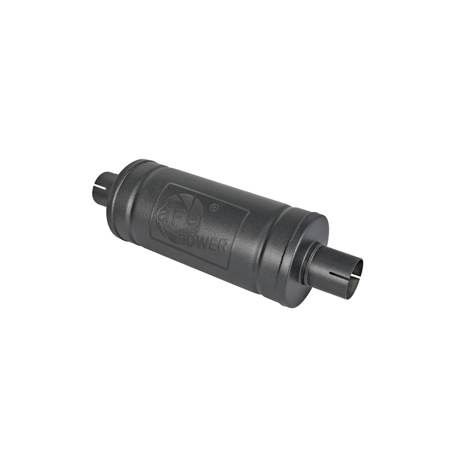 aFe 49M00007-B 2-1/2 IN ID Inlet & Outlet Center/Center 14 IN L x 6 IN Dia. Muffler | ML Performance US Car Parts