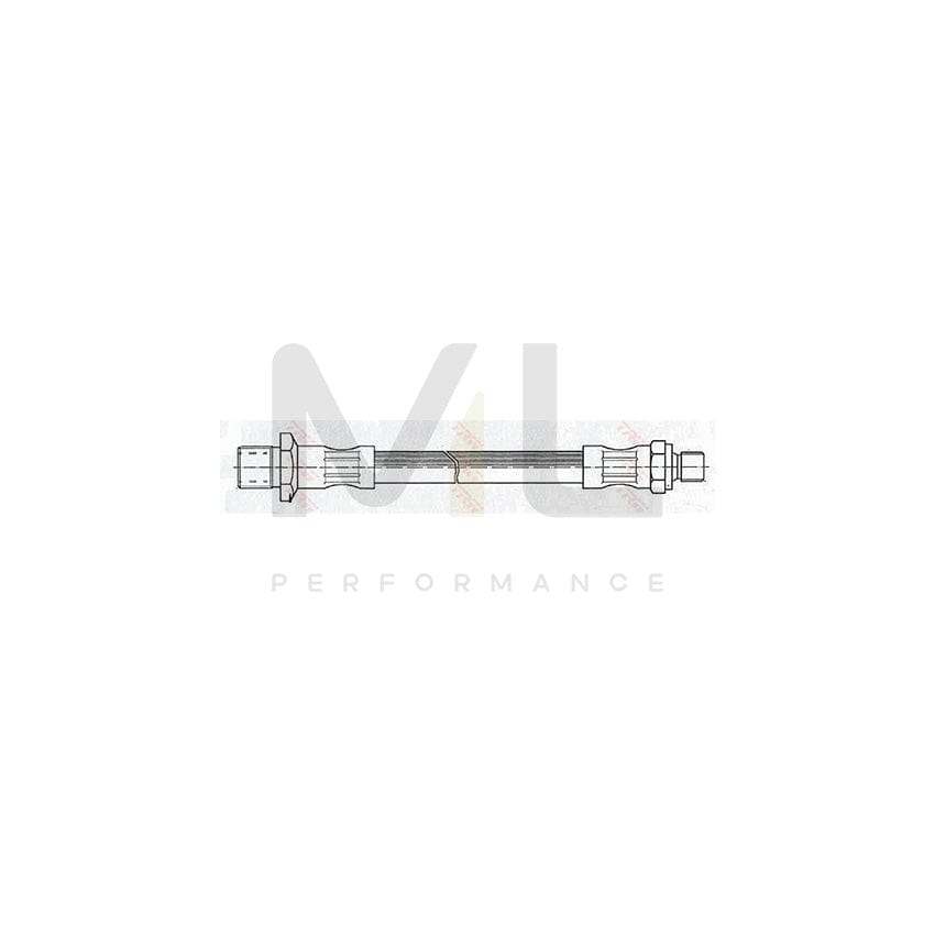 TRW PHC176 Brake Hose for MG MBG GT Coupe 235mm, 7/16 20 | ML Performance Car Parts