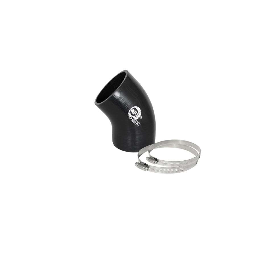 aFe 59-00055 (3 IN ID x 6 IN L x 45-Deg.) Elbow Coupler - Black Replacement Coupling Kit | ML Performance US Car Parts