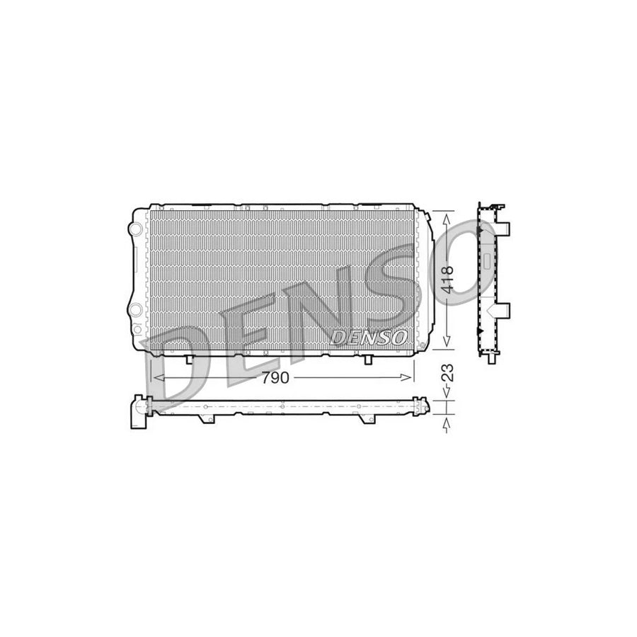 DENSO DRM09074 Engine Radiator