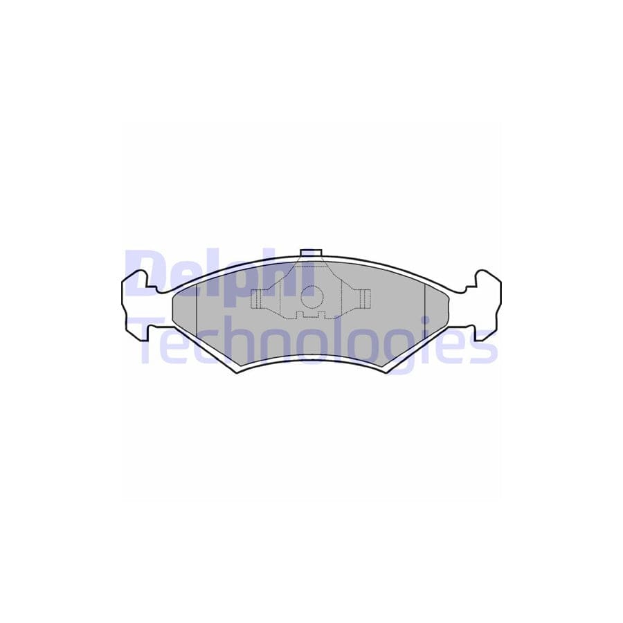 Delphi Lp204 Brake Pad Set