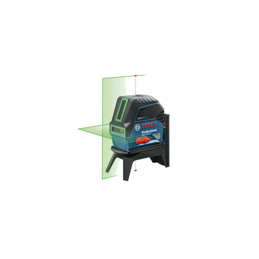 Bosch BSHGCL215G GCL 215-G Professional Self-Levelling Cross Line Laser Green | ML Performance US