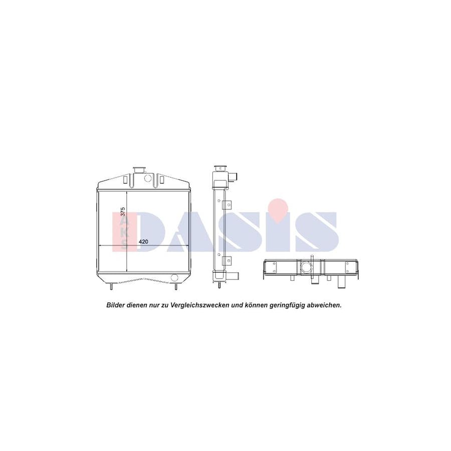 AKS Dasis 440567N Engine Radiator