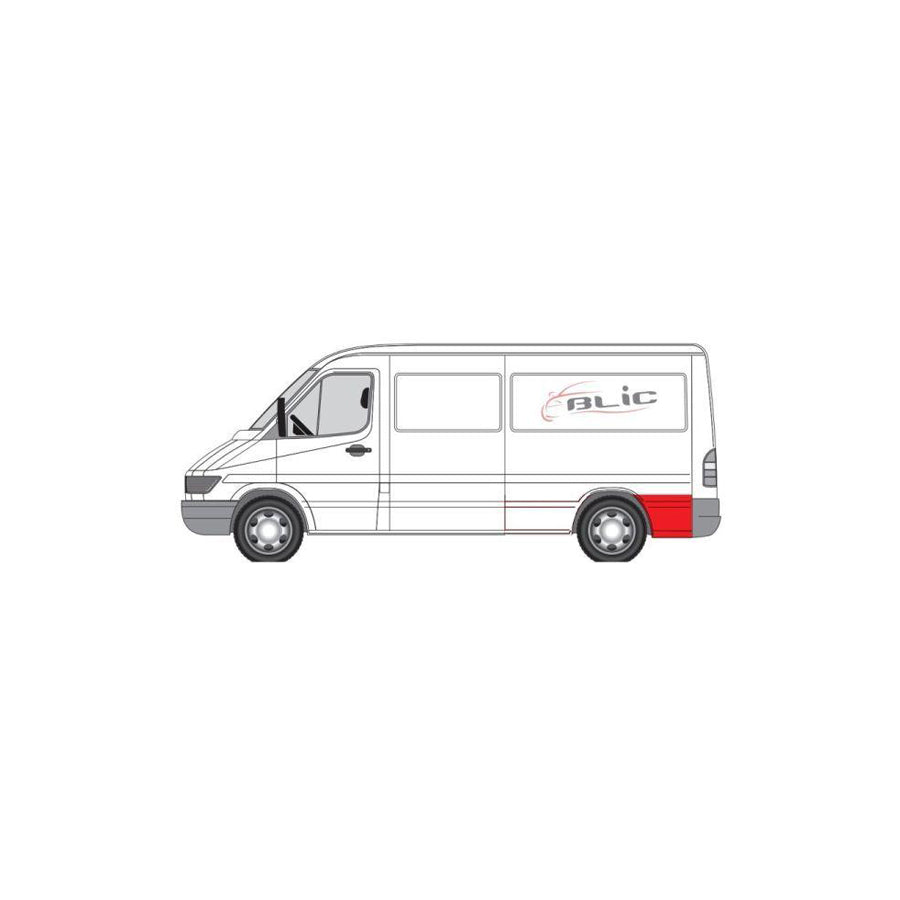 Blic 6504-03-3546603K Wheel Arch Liner