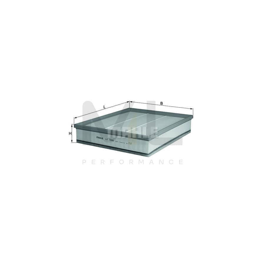 MAHLE ORIGINAL LX 1886 Air Filter Filter Insert | ML Performance Car Parts