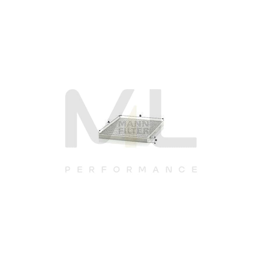 MANN-FILTER CUK 3042 Pollen filter Activated Carbon Filter