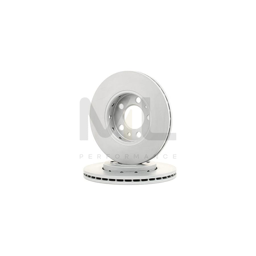 ATE 24.0122-0151.1 Brake Disc Vented, Coated, High-carbon, with bolts/screws - 1 piece