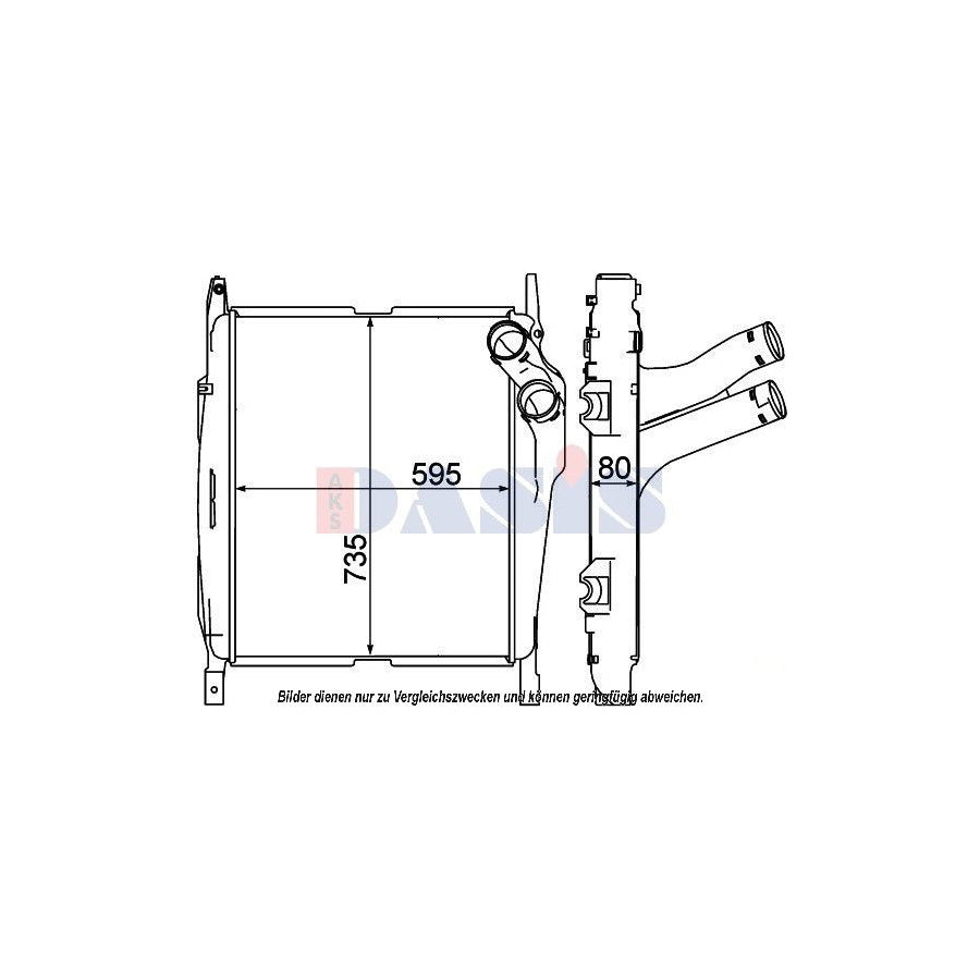 AKS Dasis 137016N Intercooler