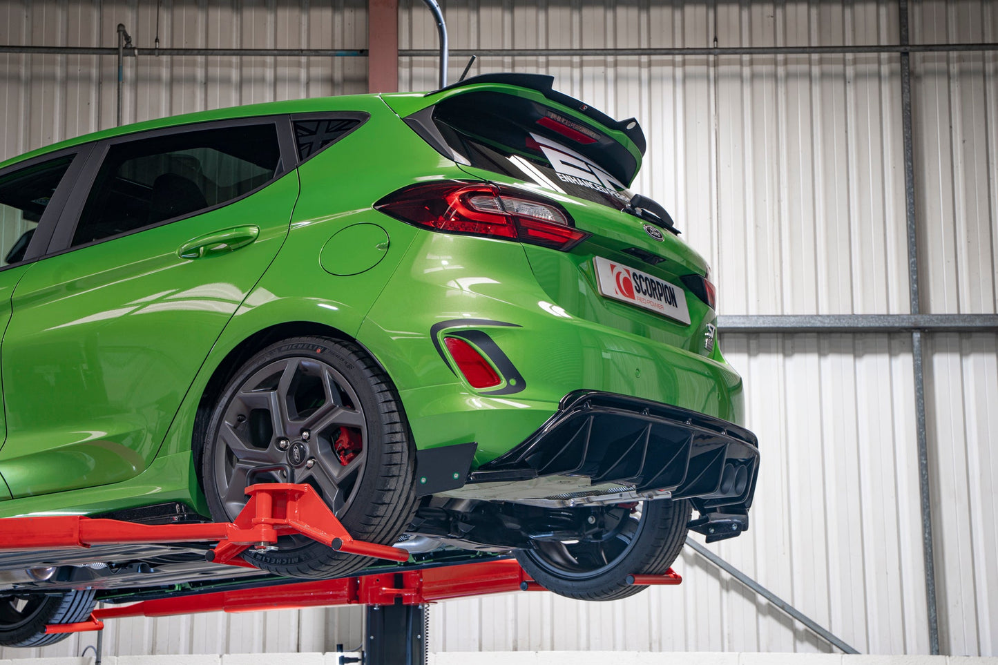 Scorpion SFDS101C Ford Fiesta ST MK8.5 Predator Gpf-Back System With Electronic Valve | ML Performance US US