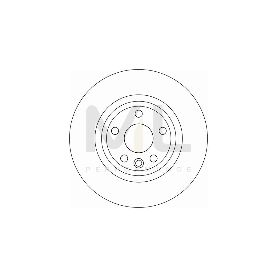 TRW DF6947 Brake Disc for LAND ROVER Discovery Sport (L550) Solid, Painted, High-carbon | ML Performance Car Parts