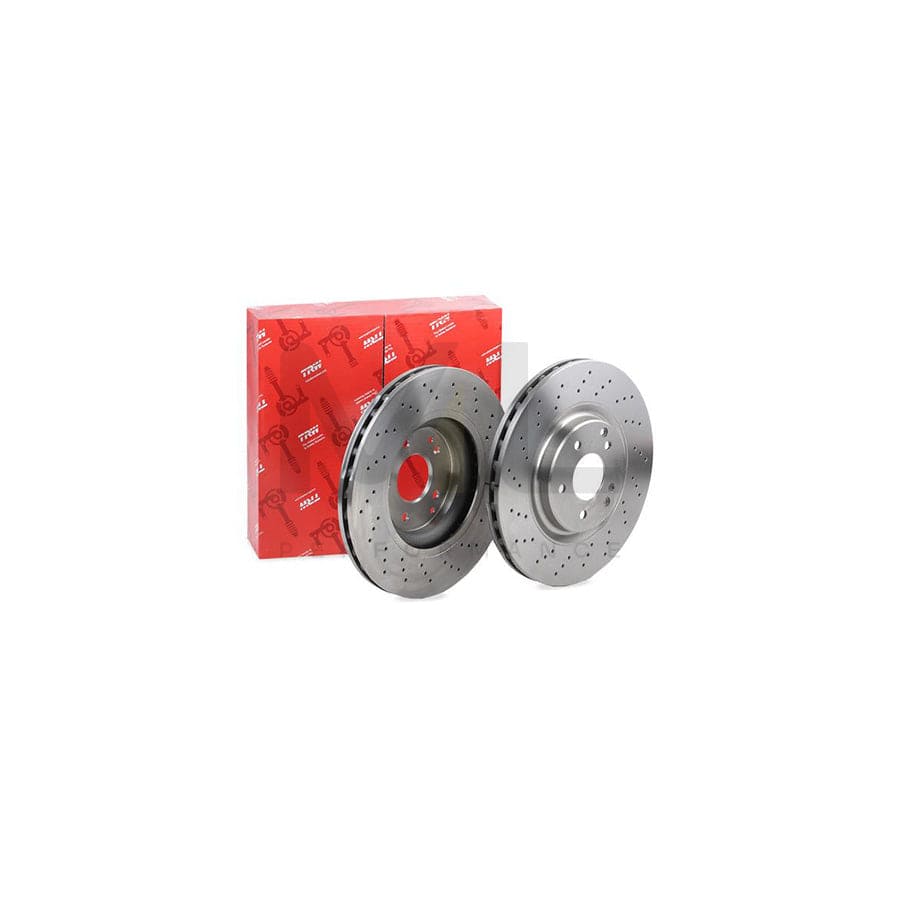 TRW DF6153S Brake Disc Perforated / Vented, Vented | ML Performance Car Parts