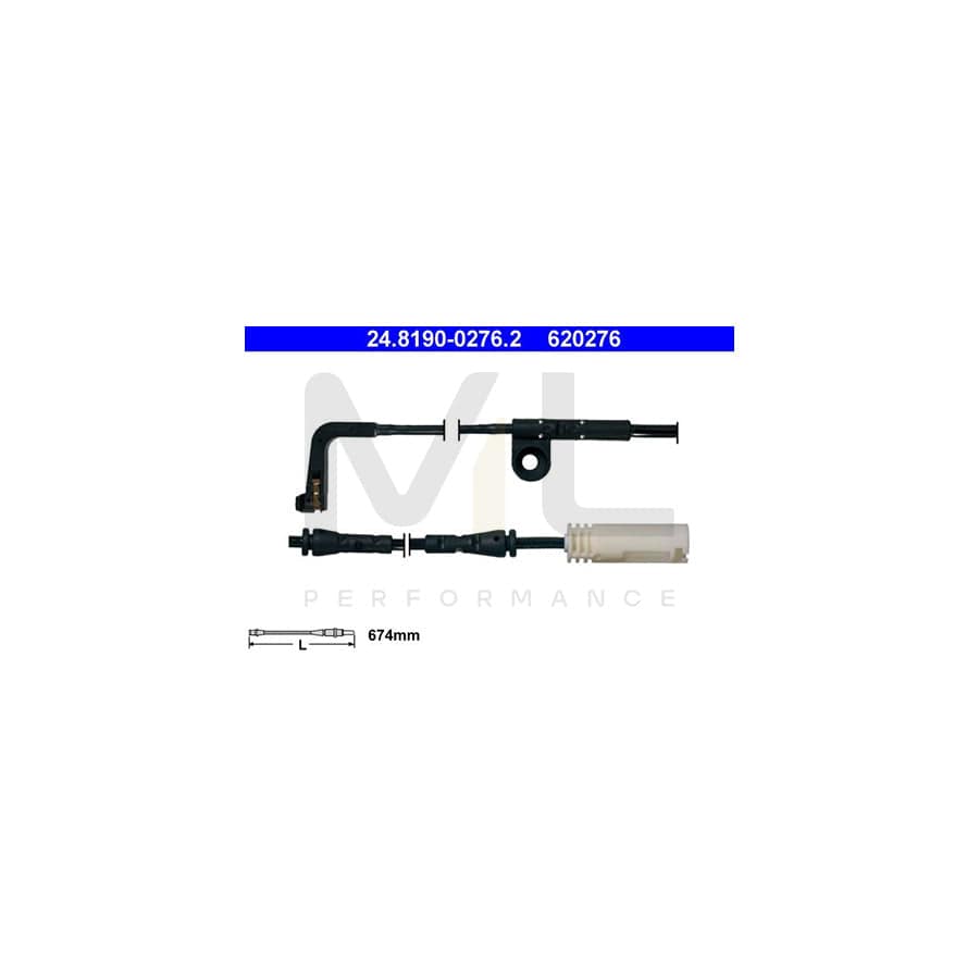 ATE 24.8190-0276.2 Brake pad wear sensor
