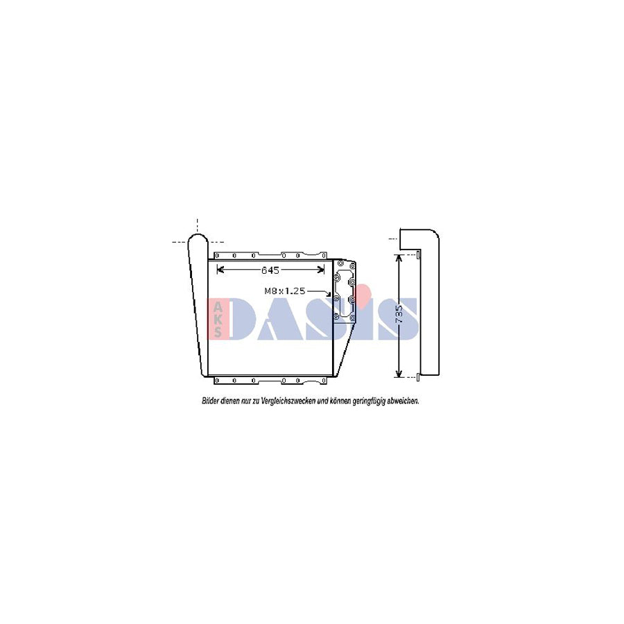 AKS Dasis 267020N Intercooler