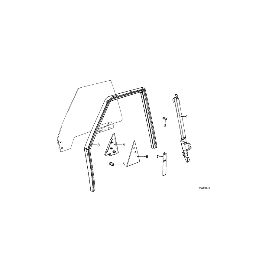 Genuine BMW 51321904326 E28 Gasket (Inc. 524td, M535i & 535i) | ML Performance US Car Parts