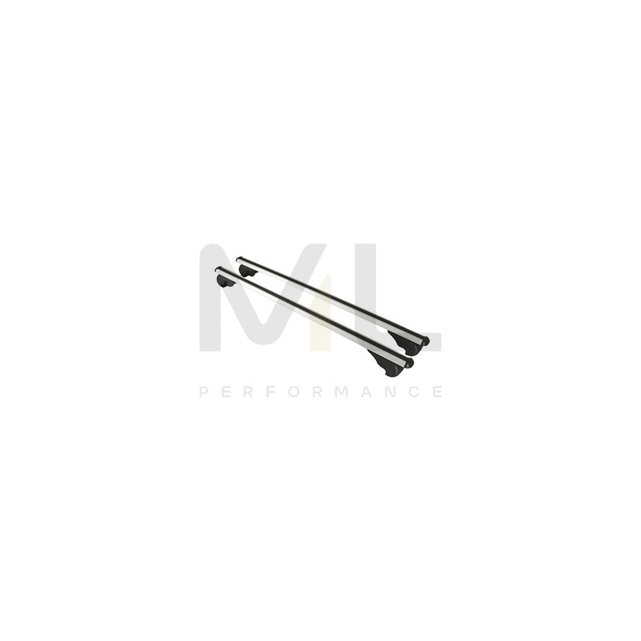 RUUUD CROSSB-XL-LITE Roof bars for open roof rails, 110-132 cm, 75 kg, ABS (Acrylonitrile-Butadiene-Styrene Copolymerisate), Aluminium