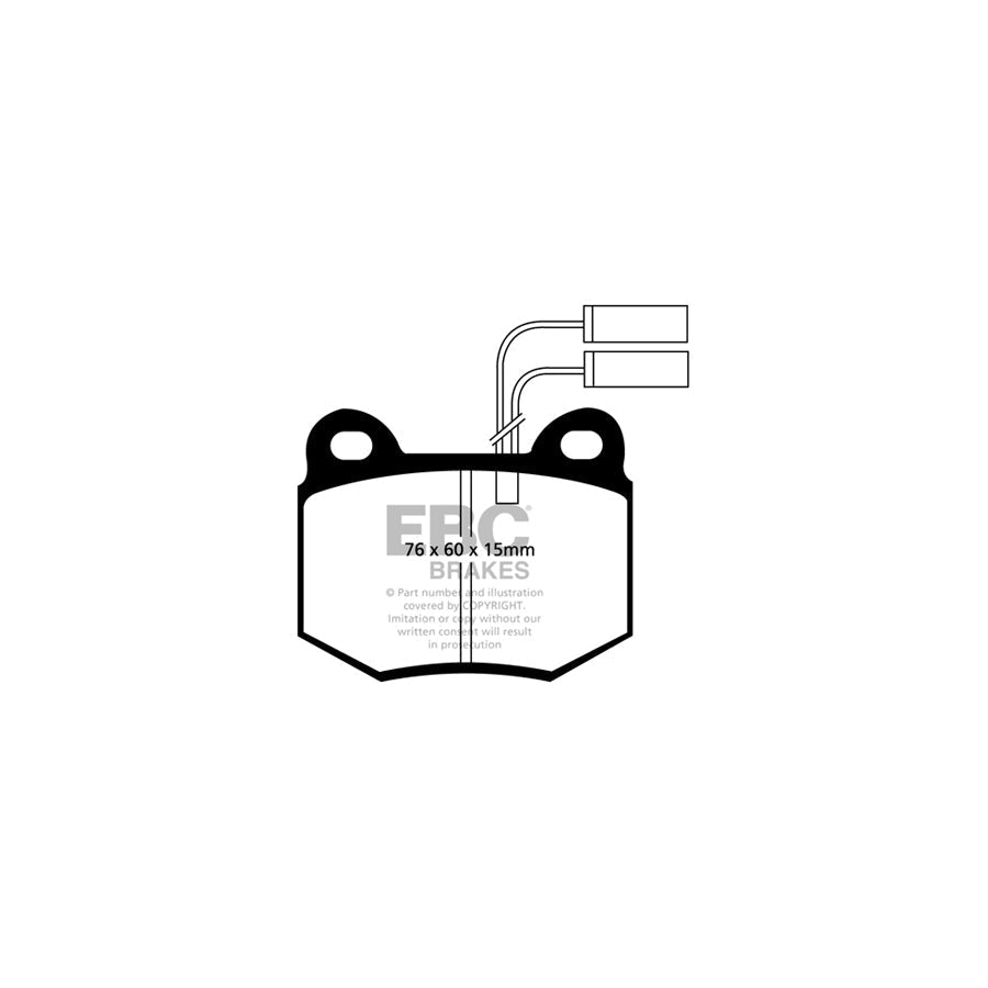 EBC PDKF018 Alfa Romeo 75 Ultimax Front Brake Pad & Plain Disc Kit - ATE Caliper 2 | ML Performance US Car Parts