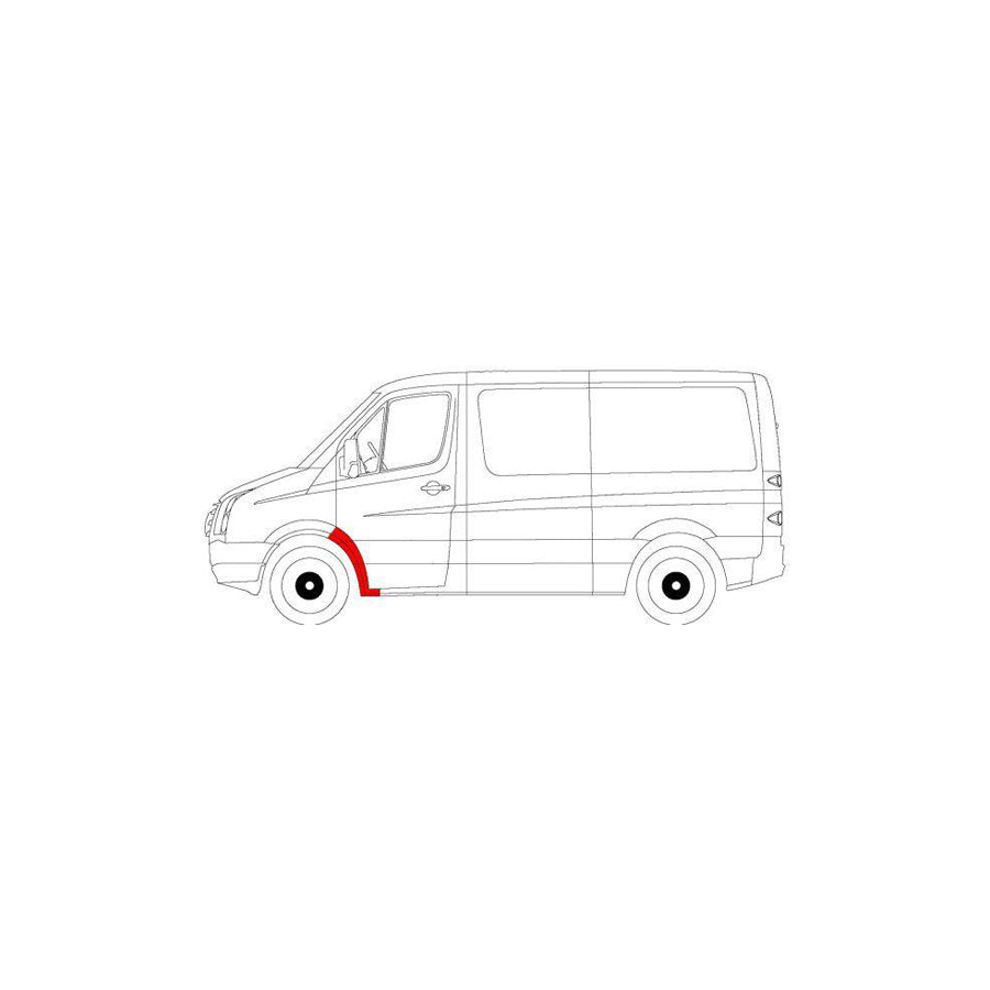 Blic 6504-03-3548331P Wing Fender