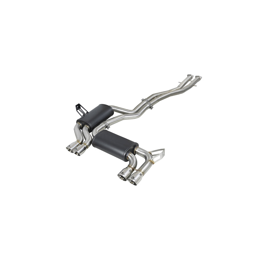 aFe 49-36344-P Cat-Back Exhaust System BMW M3 (E46) 01-06 L6-3.2L S54 | ML Performance US Car Parts