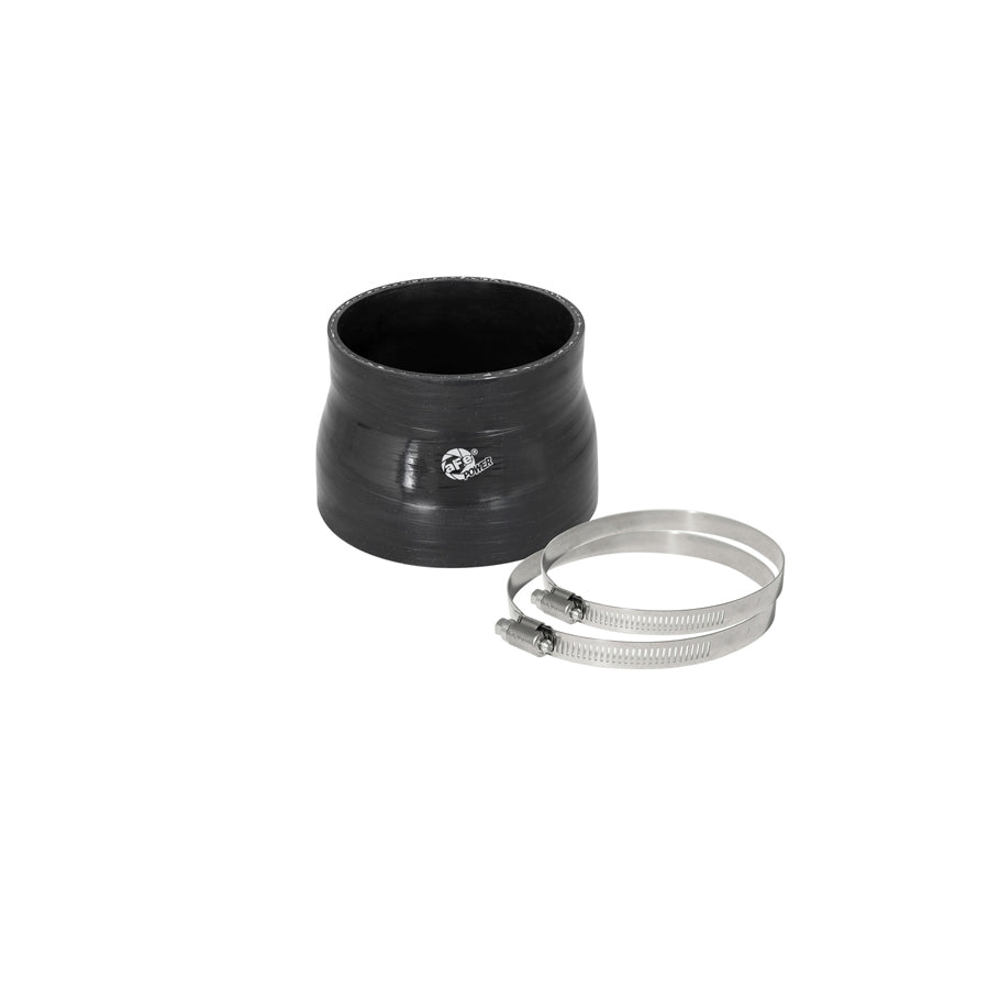 aFe 59-00044 (3-1/2 IN ID to 3 IN ID x 2-1/2 IN L) Straight Reducing Coupler - Black Replacement Coupling Kit | ML Performance US Car Parts
