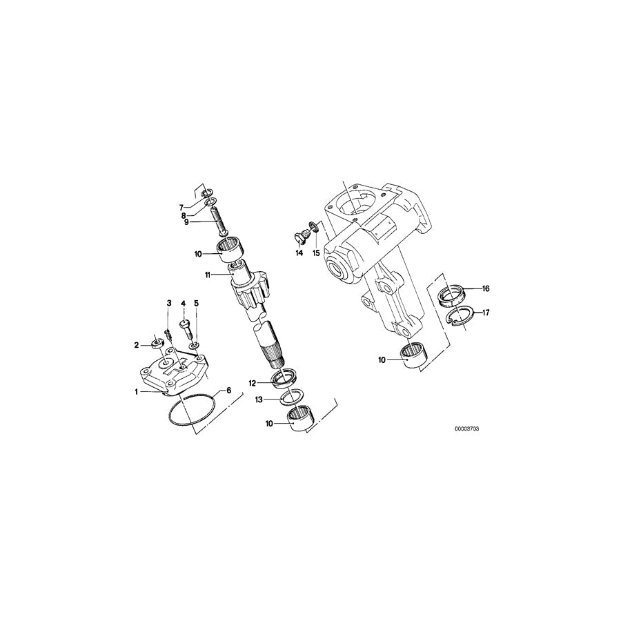 Genuine BMW 07119913649 E12 E24 Hex Bolt M8X22 (Inc. 530i, 3.0CSiL & 528) | ML Performance US Car Parts