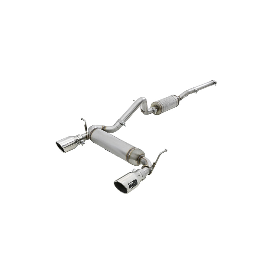 aFe 49-48062-P Cat-Back Exhaust System Jeep Wrangler (JK) 07-18 V6-3.6L/3.8L | ML Performance US Car Parts